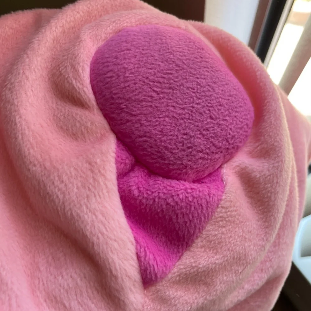 Pink piglet bag